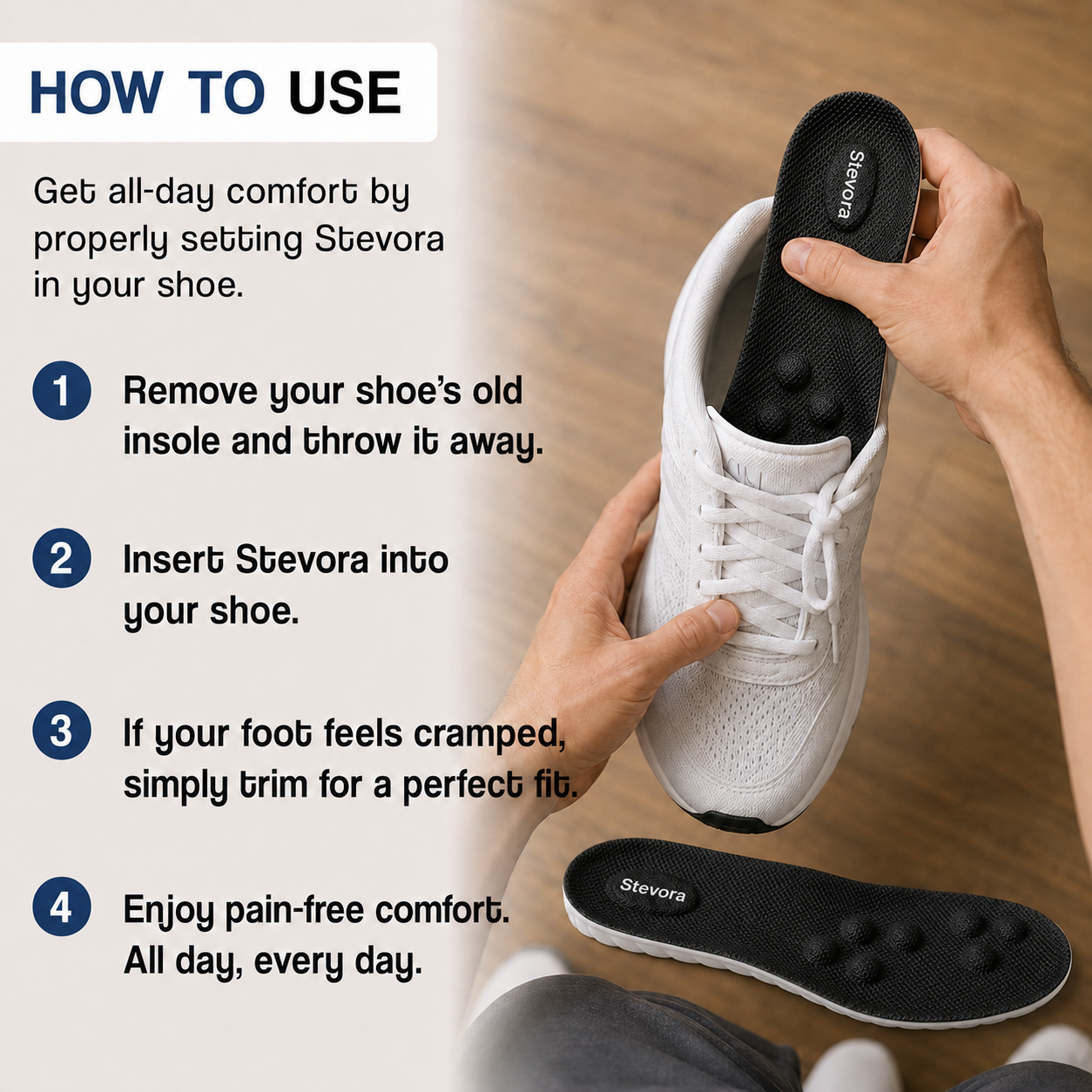 Stevora - Massage Insoles